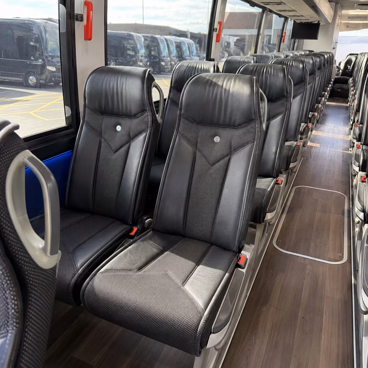 chico charter bus interior gallery