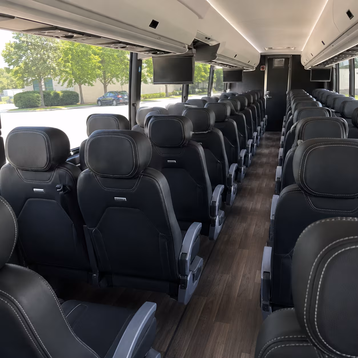 chico concert transportation onboard seating