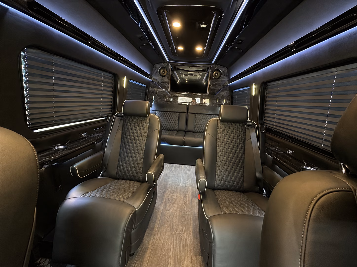 chico corporate event transportation onboard seating