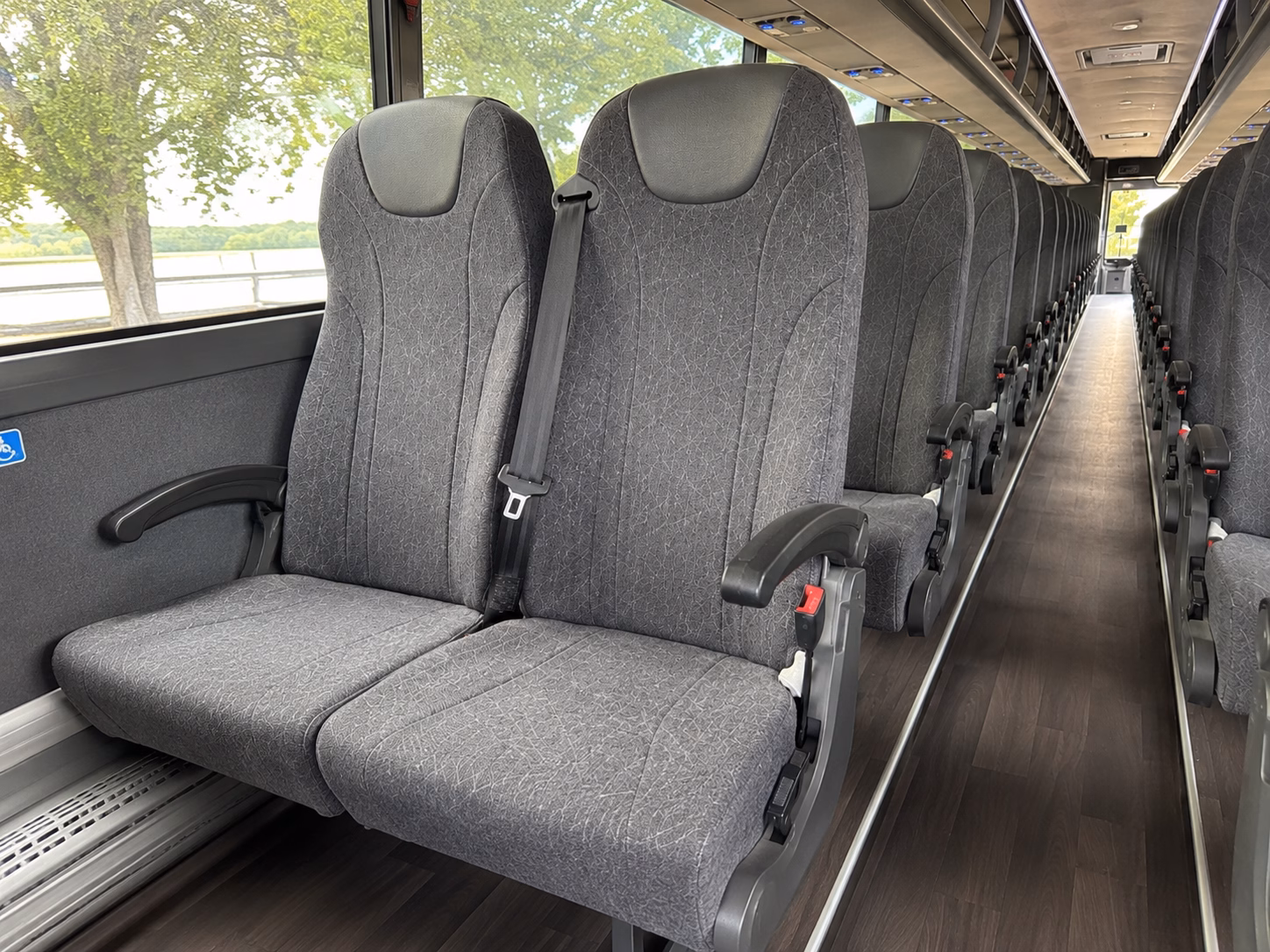 chico employee transportation onboard seating